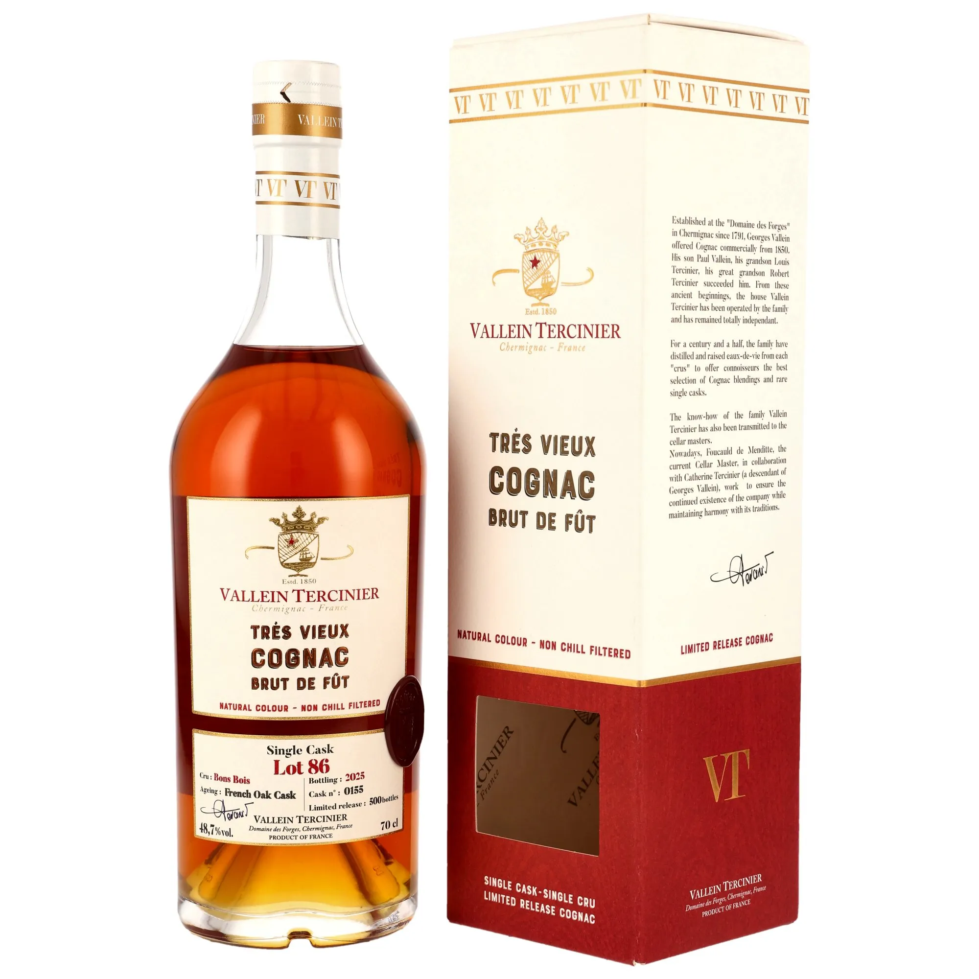 Vallein Tercinier Bons Bois Lot 86