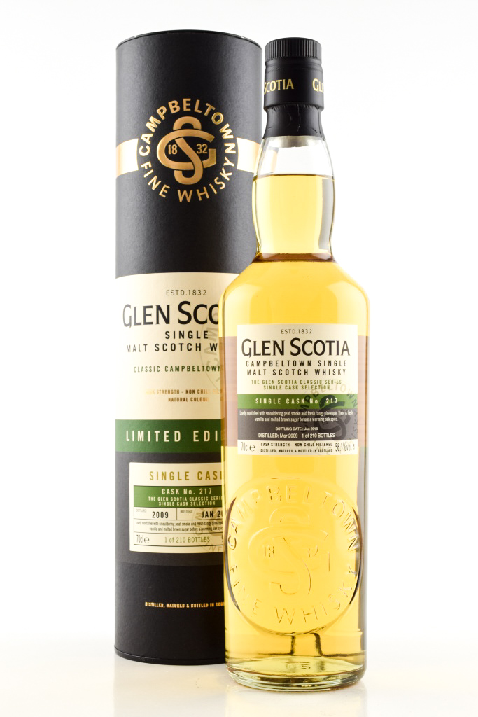 Glen Scotia 2009/2018 Single Cask # 217 56.1% vol. 0,7l