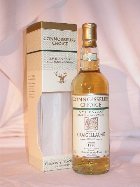 Craigellachie 1990/2007 Gordon & MacPhail Connoisseurs Ch. 43% vol. 0,7l