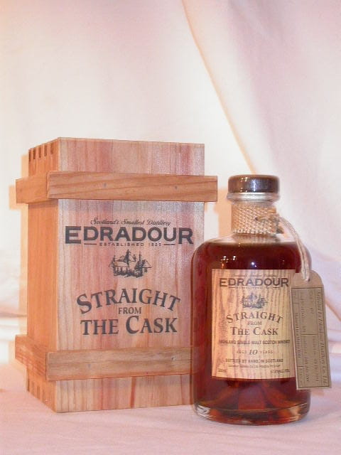 Edradour 10 Jahre 95/06 "Straight from the Cask" 57,4%vol. 0,5l