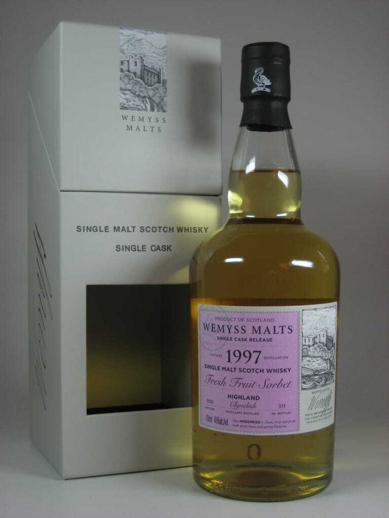"Fresh Fruit Sorbet" 1997/2012 Single Cask Clynelish Wemyss Malts 46%vol. 0,7l