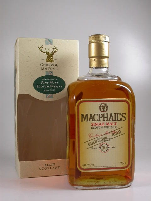 MacPhail's Gold 10 Year Old 106 Proof Gordon & MacPhail 60.5% vol. 0,7l