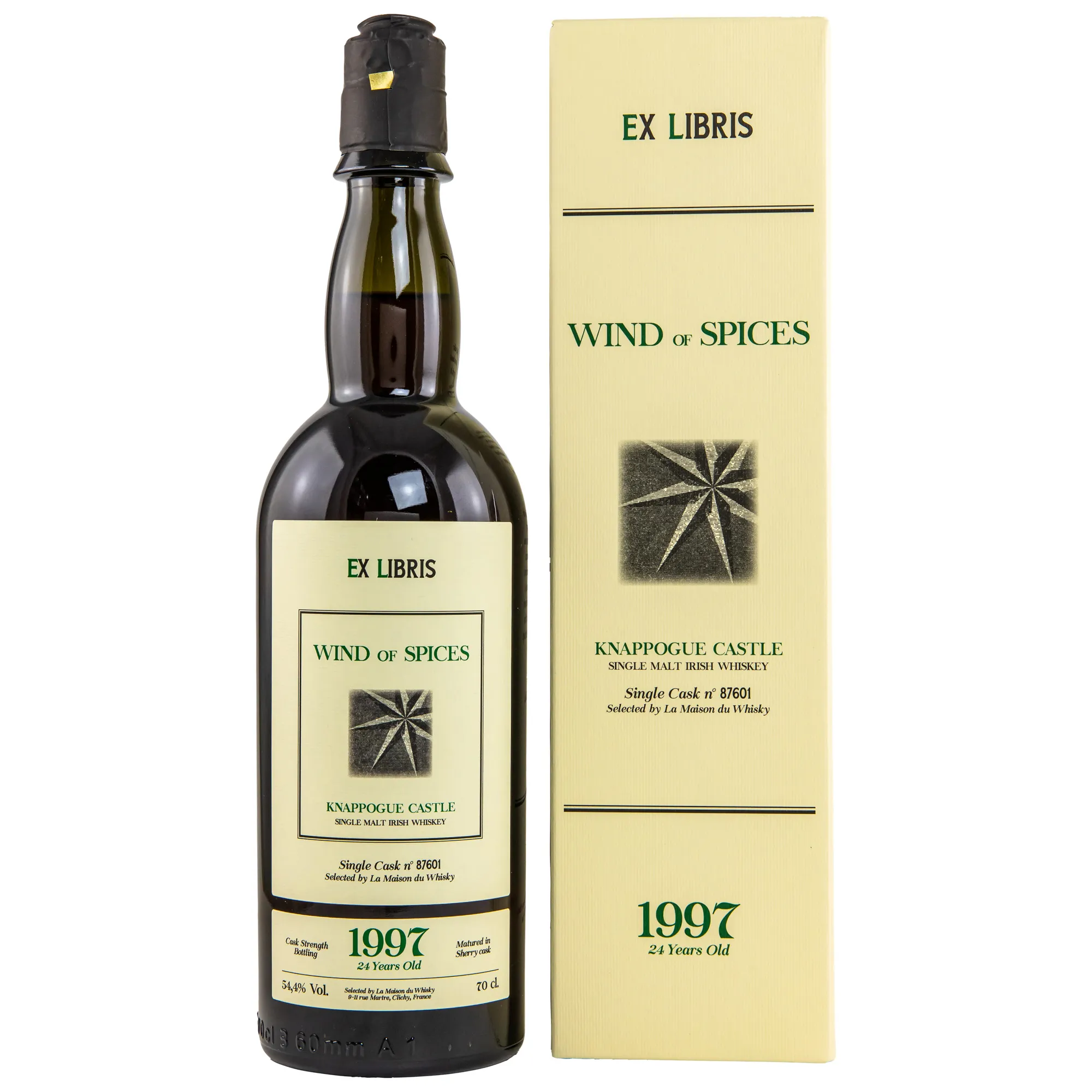 Knappogue Castle 1997/2022 - 24 Jahre - Ex Libris Wind of Spices