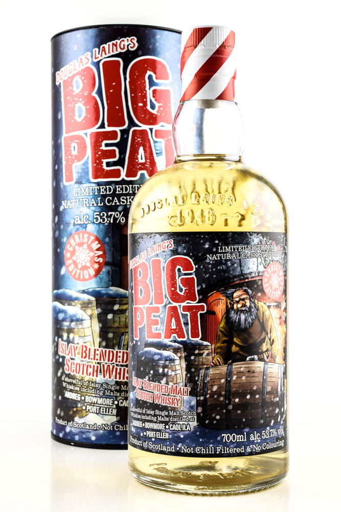 Big Peat Christmas Edition 2019 Douglas Laing 53,7%vol. 0,7l Big Peat Christmas Edition 2019 Douglas Laing 53,7%vol. 0,7l