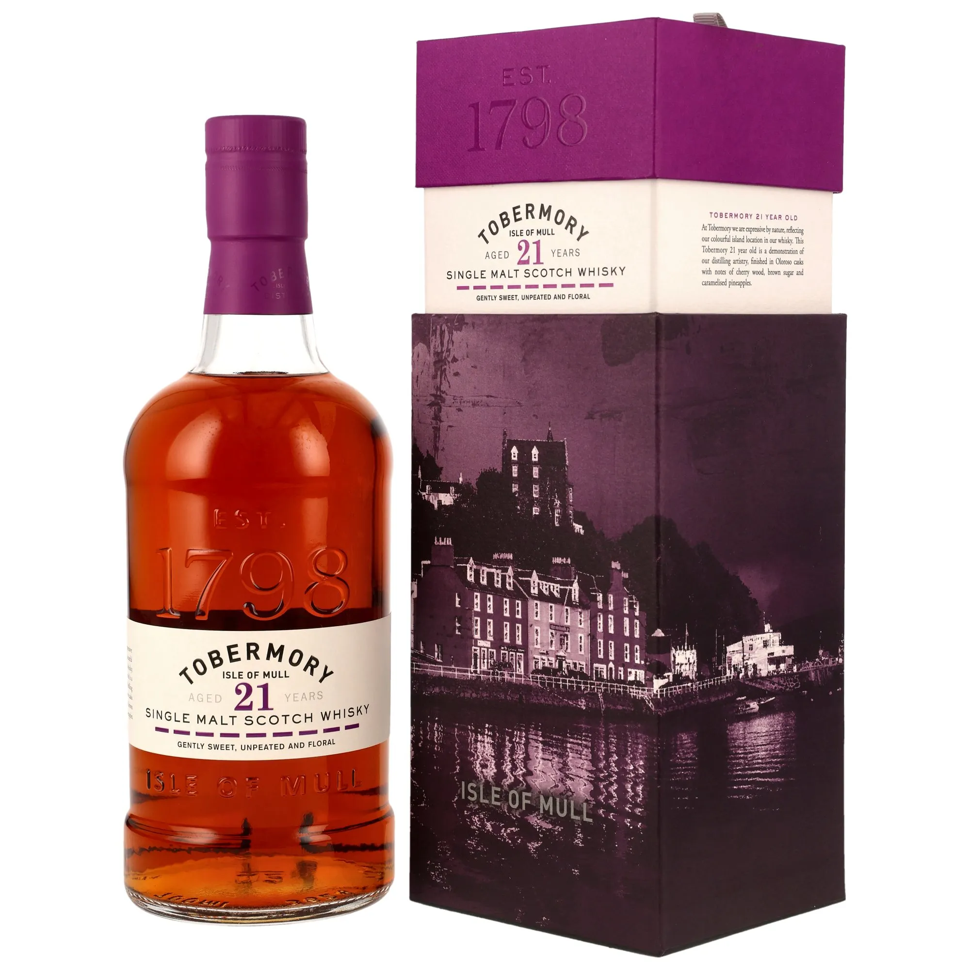 Tobermory 21 Jahre Oloroso Sherry Cask Finish - neue Ausstattung