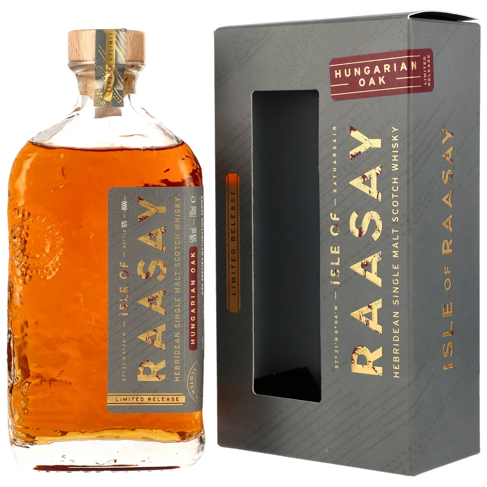 Isle of Raasay Single Malt Whisky - Oak Species: Hungarian Oak Oloroso Sherry Barrique