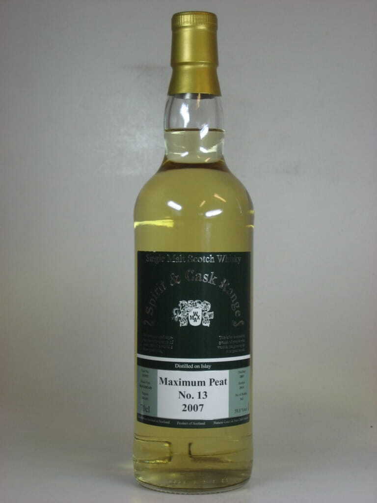 Maximum Peat No. 13 - 2007/2014 Single Cask & Spirit Cask Range 59.8% vol. 0,7l