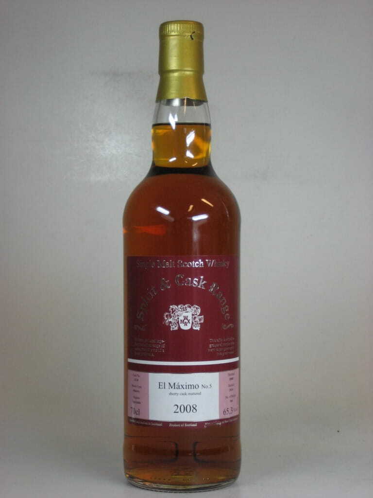El Máximo No. 5 - 2008/2014 Single Cask & Spirit Cask Range 65.3% vol. 0,7l