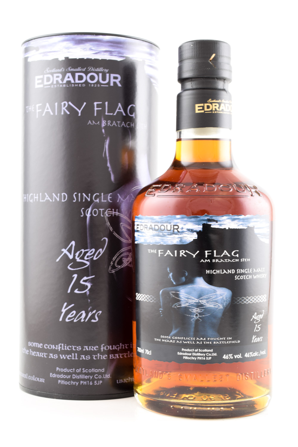 Edradour 15 Year Old - The Fairy Flag 46% vol. 0,7l Edradour 15 Year Old - The Fairy Flag 46% vol. 0,7l