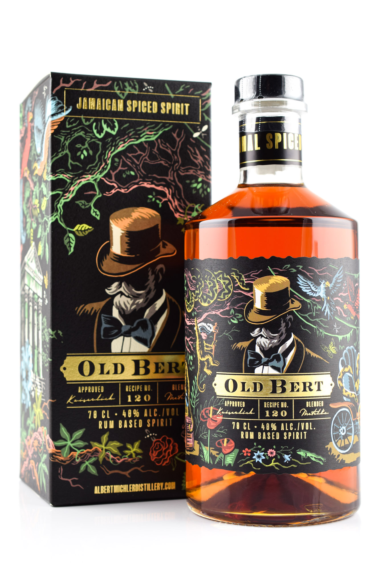 Old Bert Jamaican Spiced Rum in Gift Box Old Bert Jamaican Spiced Rum in Gift Box
