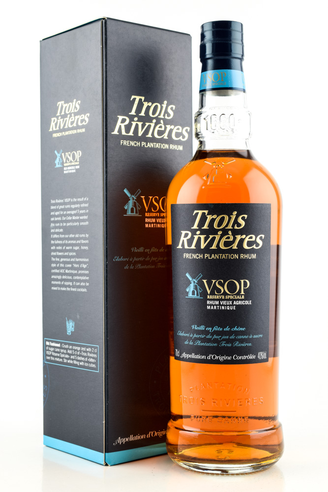 Trois Rivières VSOP 40%vol. 0,7l Trois Rivières VSOP 40%vol. 0,7l