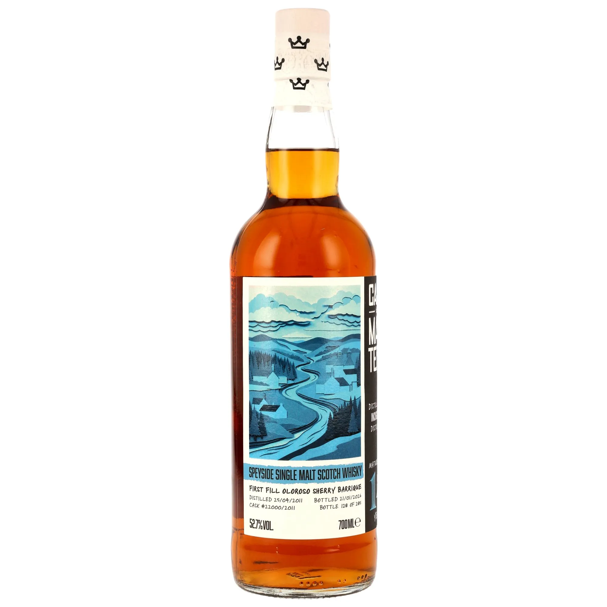 Inchgower 2011/2026 - 14 Jahre - 1st Fill Oloroso Sherry Barrique #22000/201 - Cask Masters - Brave New Spirits