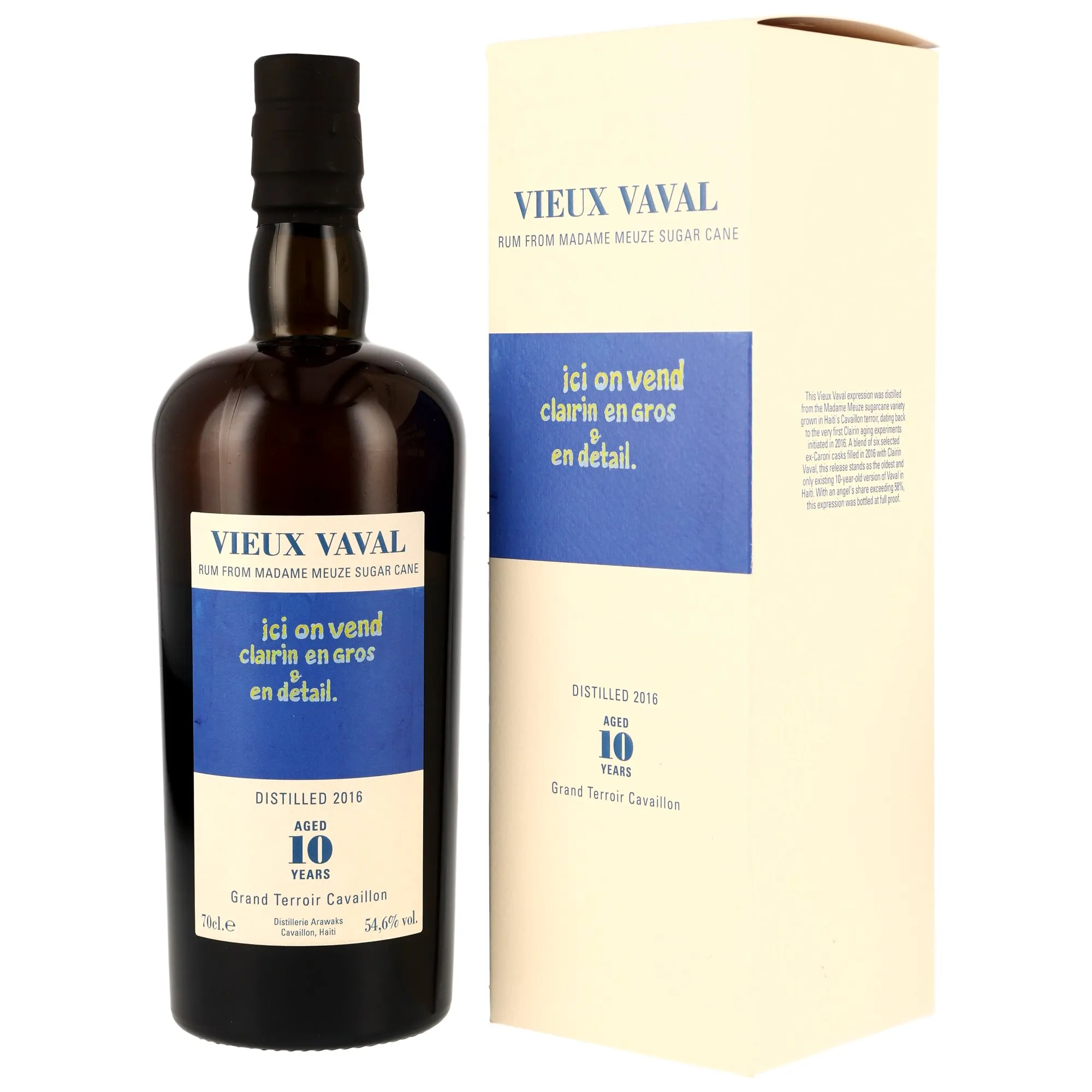 Vieux Vaval 2016/2026 - 10 Jahre - Small Batch Ex-Caroni Cask