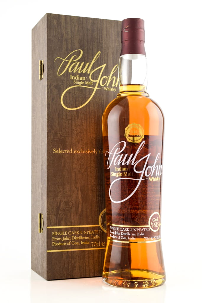 Paul John Single Cask # 1615 Unpeated 57.67% vol. 0,7l