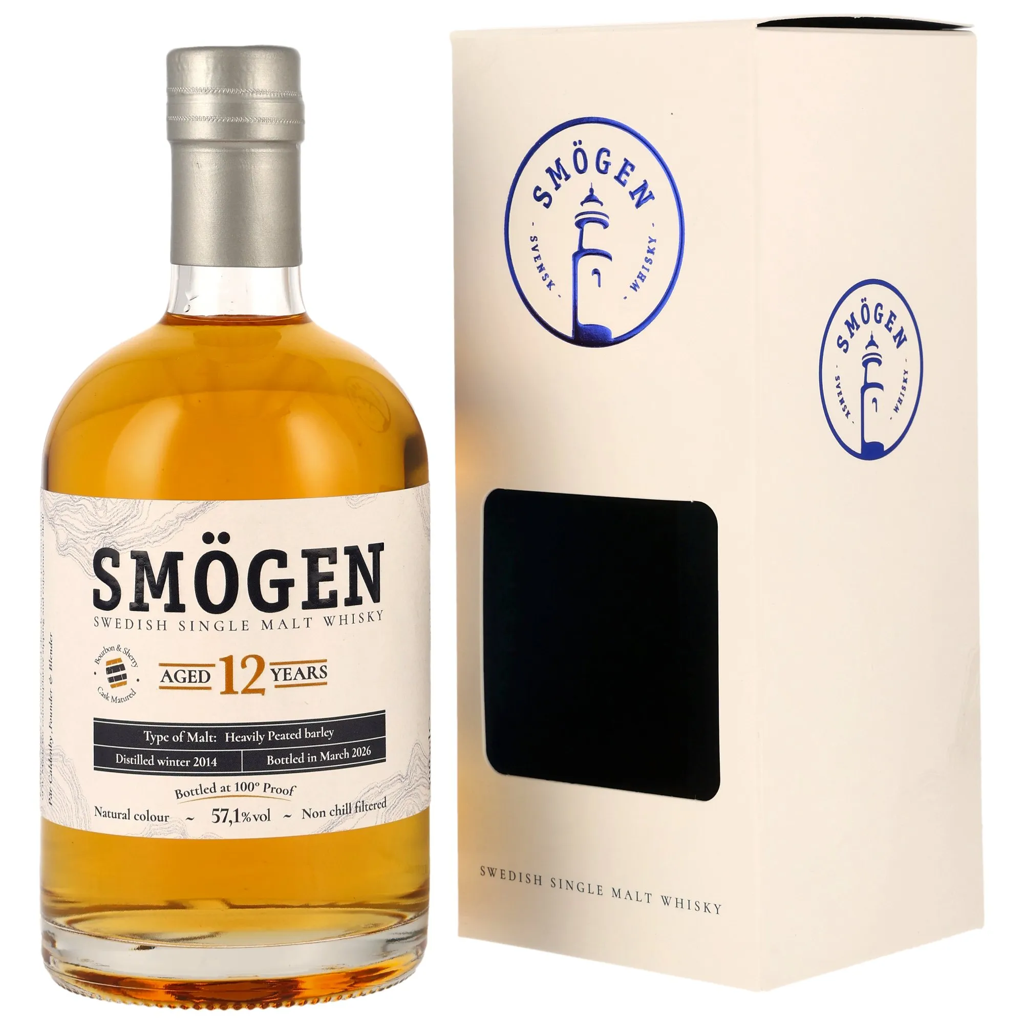 Smögen 2014/2026 - 12 Jahre - Swedish Single Malt - 1st Fill ex-Bourbon and Sherry Casks