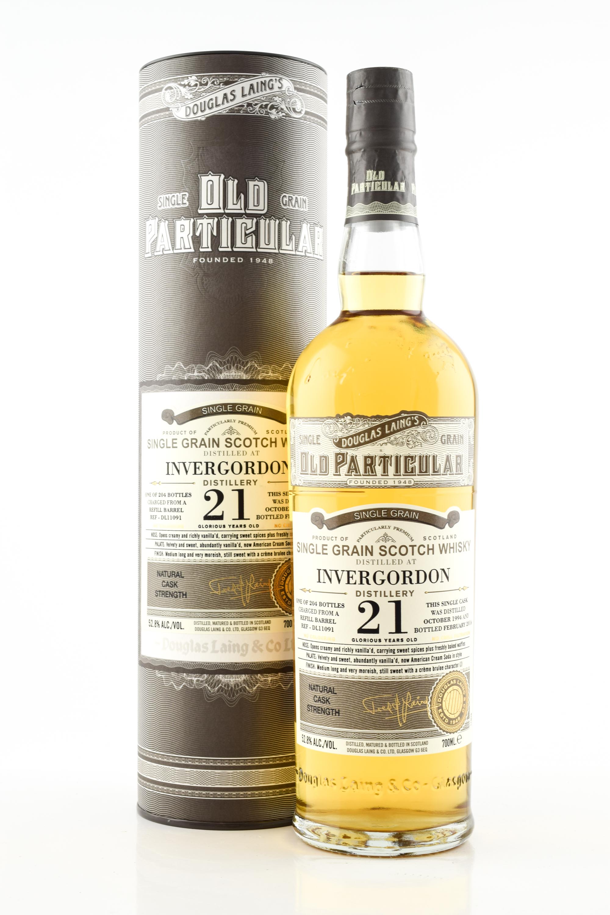 Invergordon 21 Jahre Refill Barrel 1994/2016 Douglas Laing "Old Particular" 52,8%vol. 0,7l