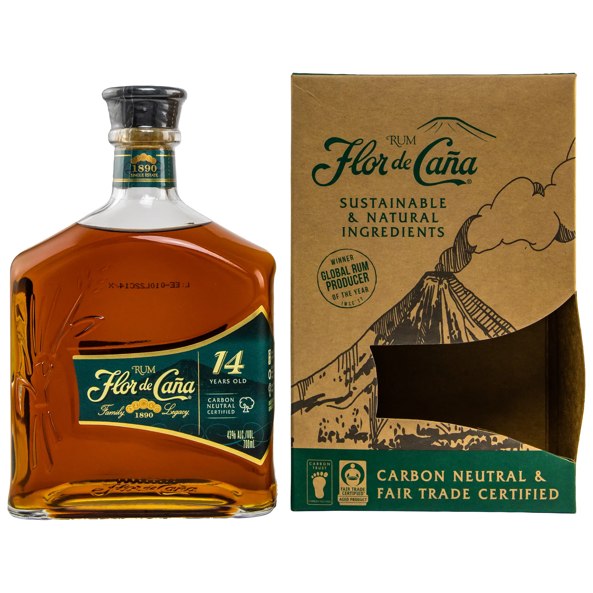 Flor de Cana 14 Jahre