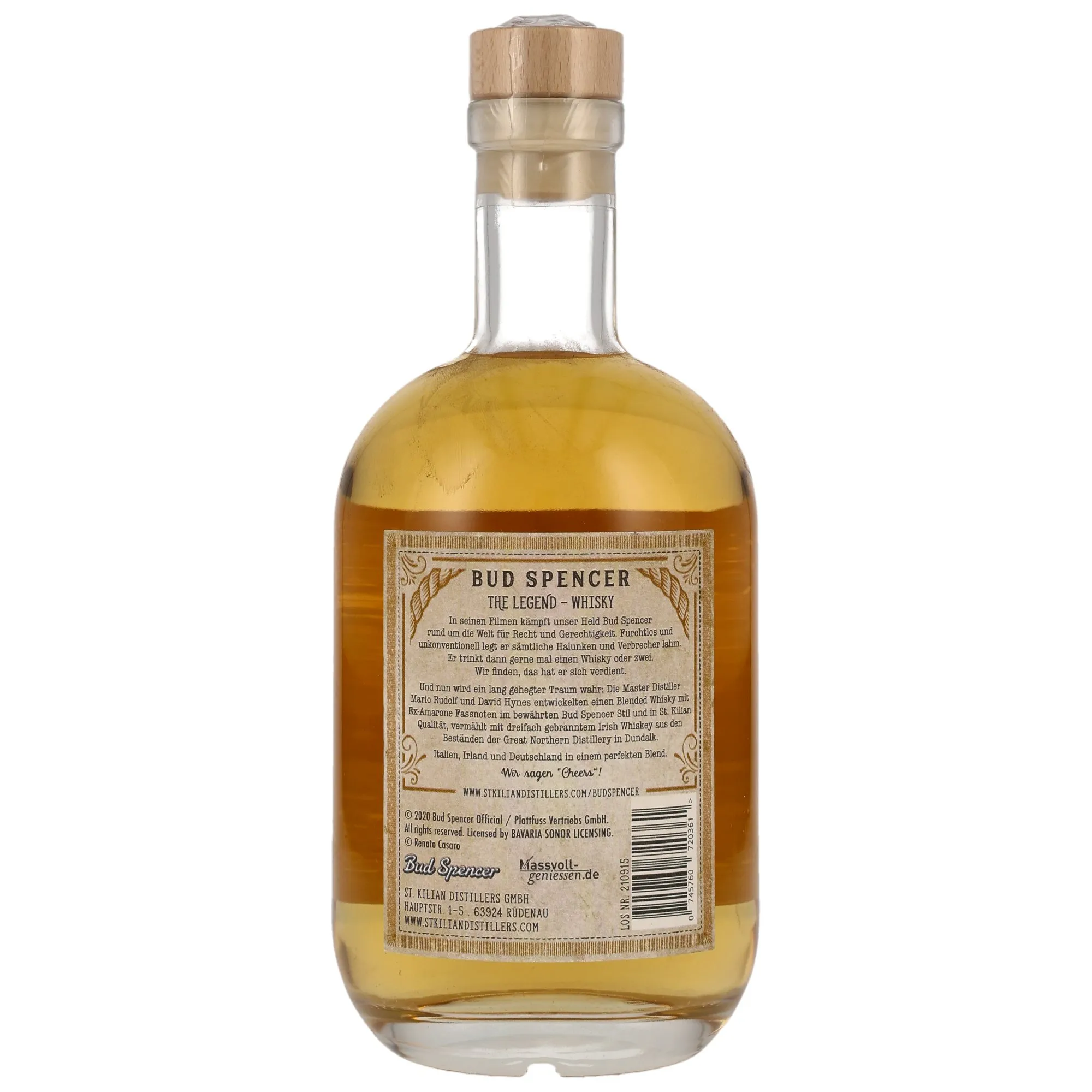 Bud Spencer The Legend Whisky (St. Kilian)