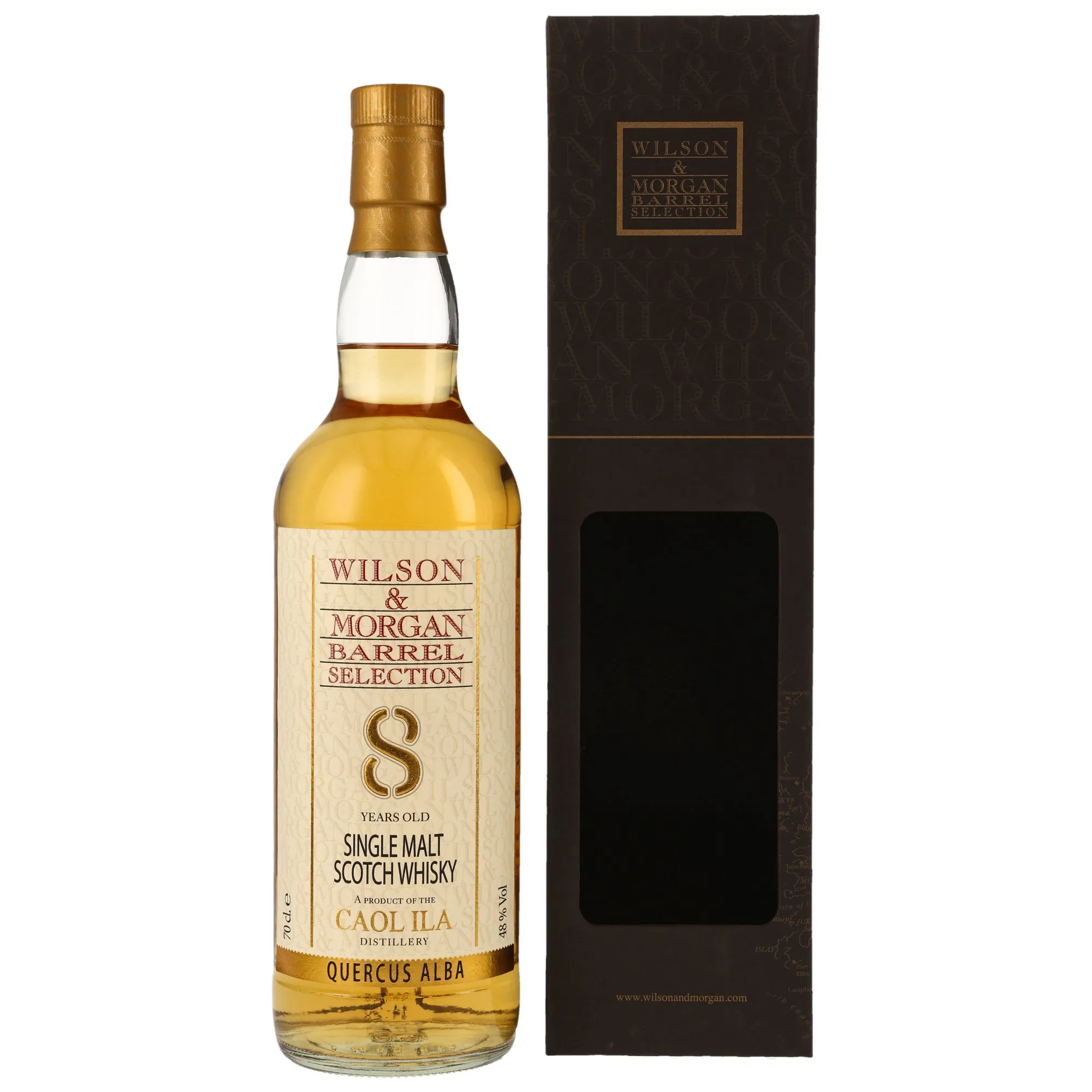 Caol Ila 8 Year Old - Quercus Alba - Wilson & Morgan