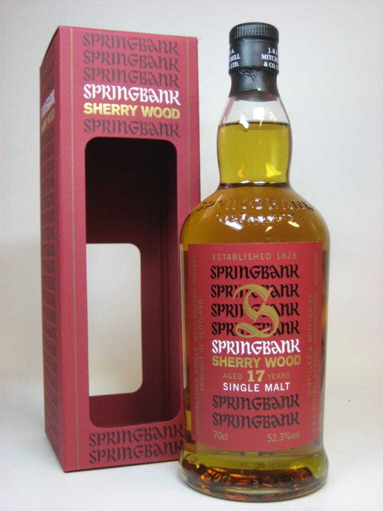 Springbank 17 Jahre Sherry Wood 52,3%vol. 0,7l