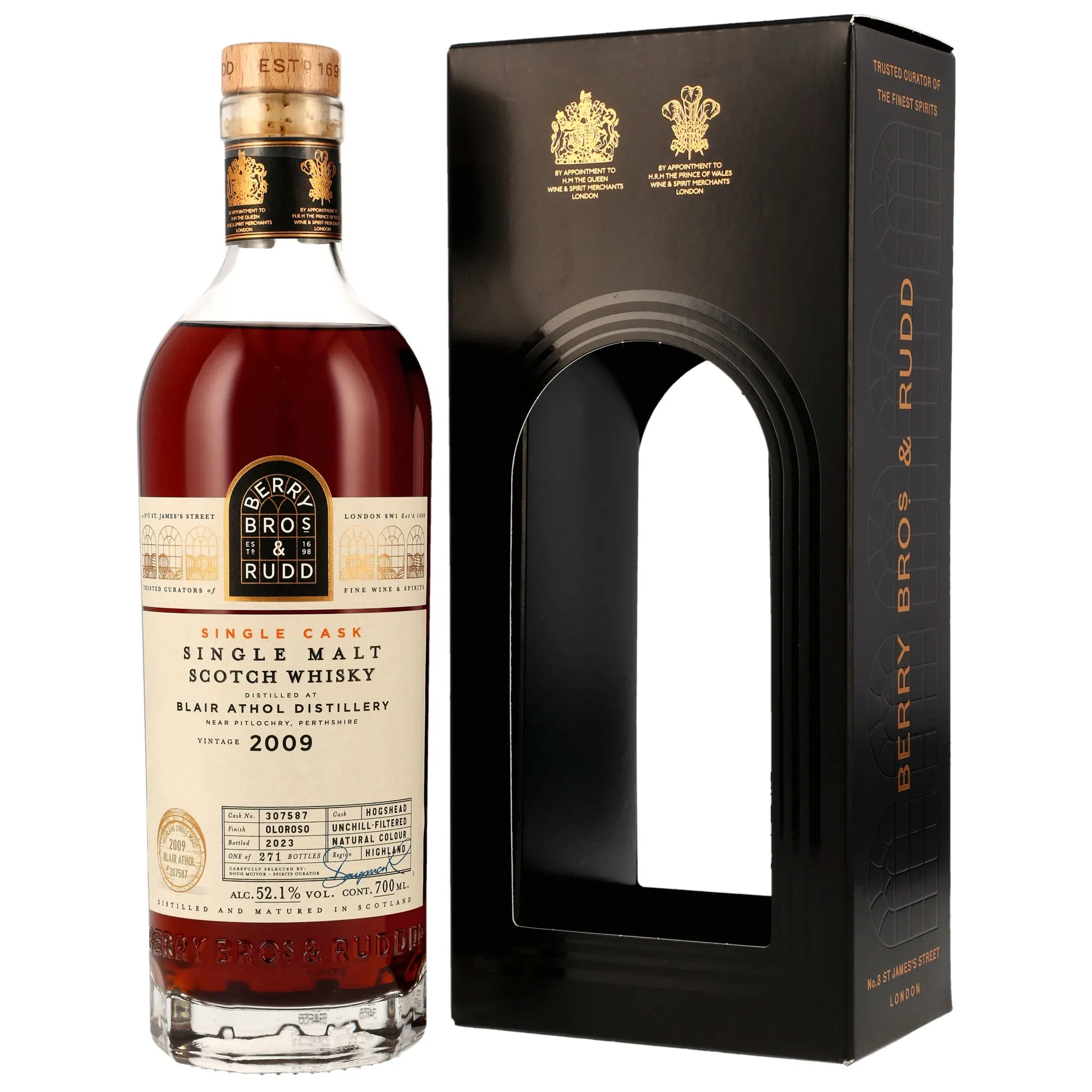 Blair Athol 2009/2023 - Oloroso Sherry Cask Finish #307587 (Berry Bros & Rudd)