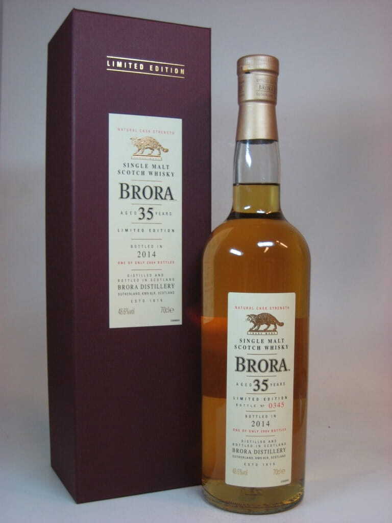 Brora 35 Jahre 1978/2014 Natural Cask Strength 48,6%vol. 0,7l