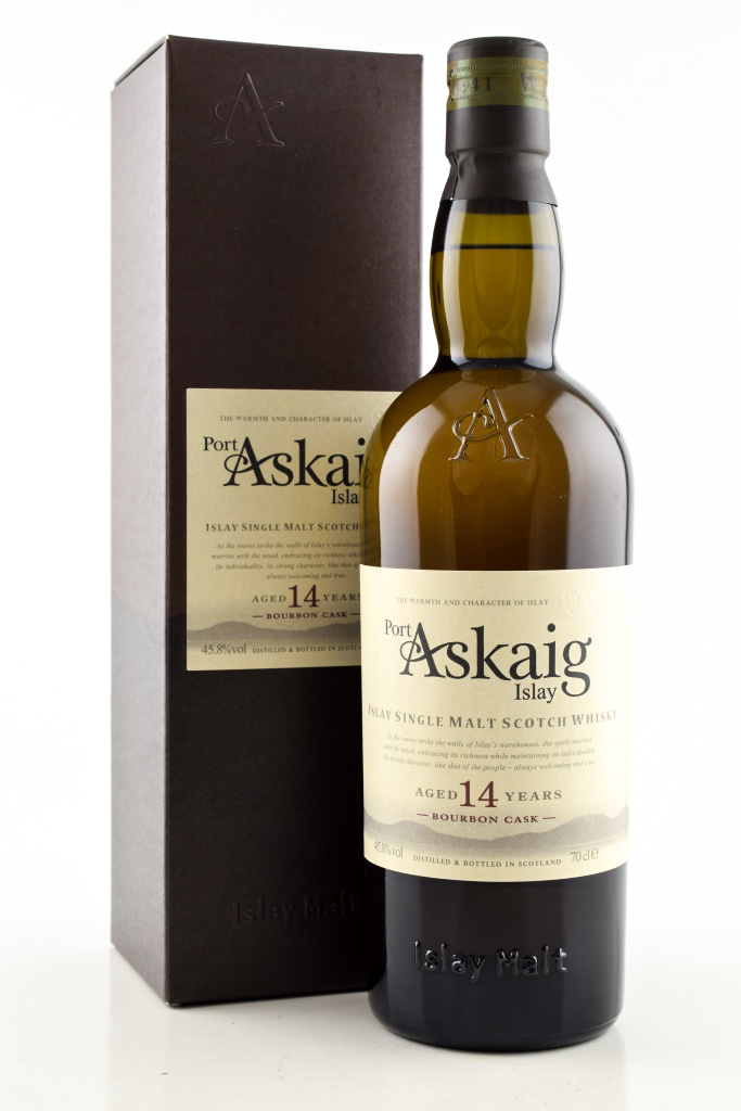 Port Askaig 14 Year Old Bourbon Cask Specialty Drinks Ltd. 45.8% vol. 0,7l