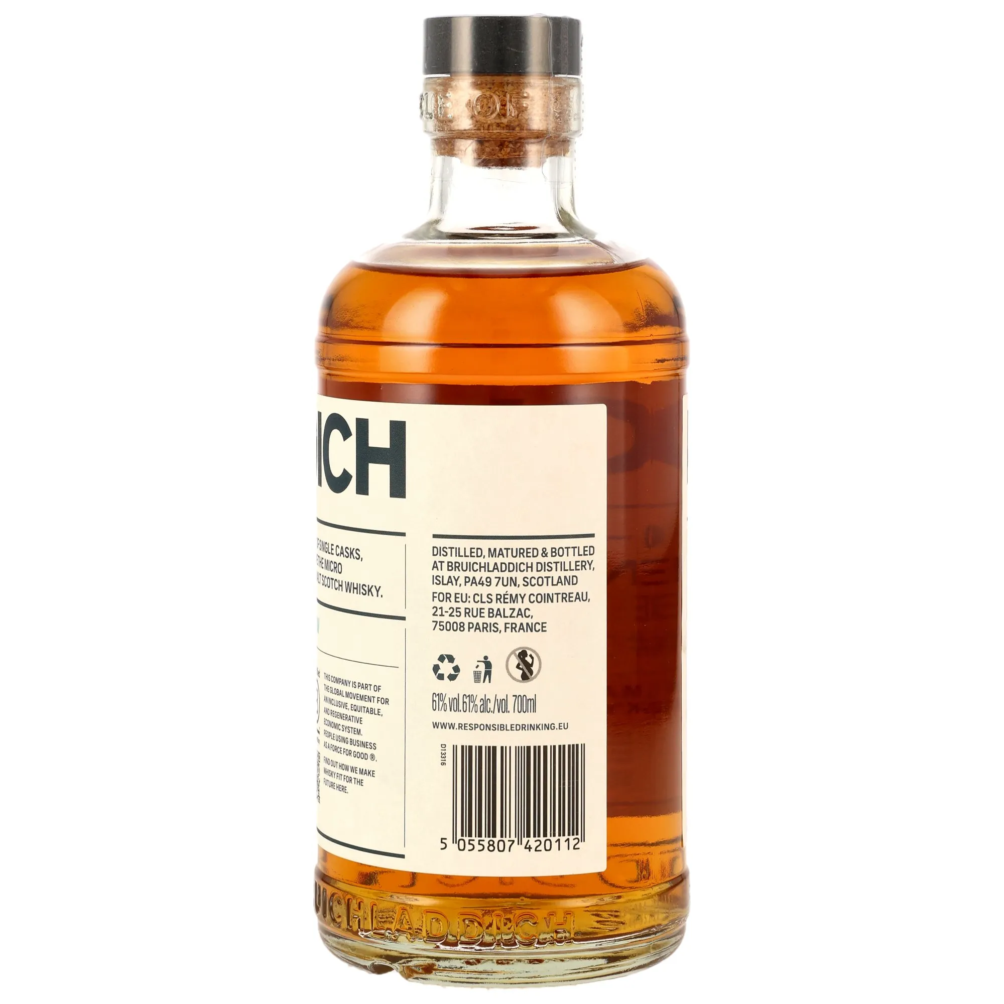 Bruichladdich 2010/2024 - 13 Year Old - Micro Provence 1st Fill Bourbon Single Cask #1216