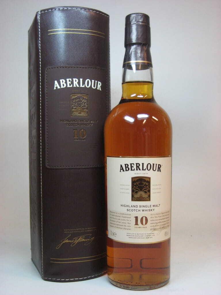 Aberlour 10 Jahre 40%vol. 0,7l - Leder