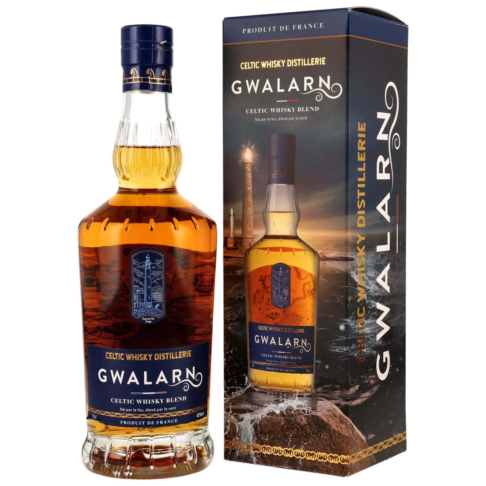 Celtic Whisky Distillerie Gwalarn Celtic Whisky Blend, Bourbon Cask, 40%