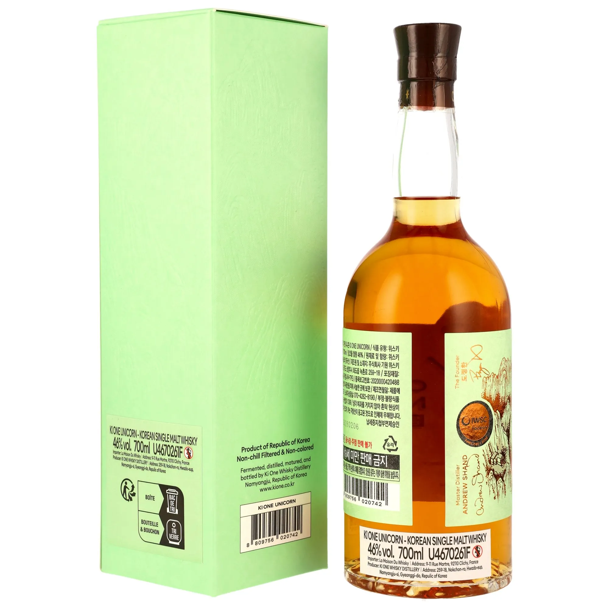 Ki One Unicorn Single Malt (Südkorea)