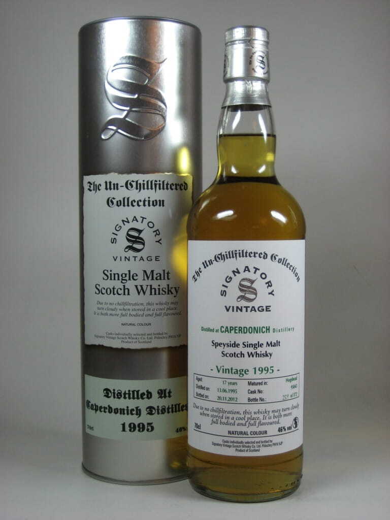 Caperdonich 17 Jahre 1995/2012 Hogshead Un-Chillfiltered Signatory 46%vol. 0,7l