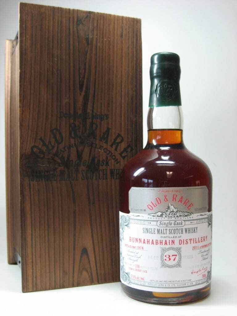 Bunnahabhain 37 Jahre 1974/2012 Old & Rare Douglas Laing 57,6%vol. 0,7l