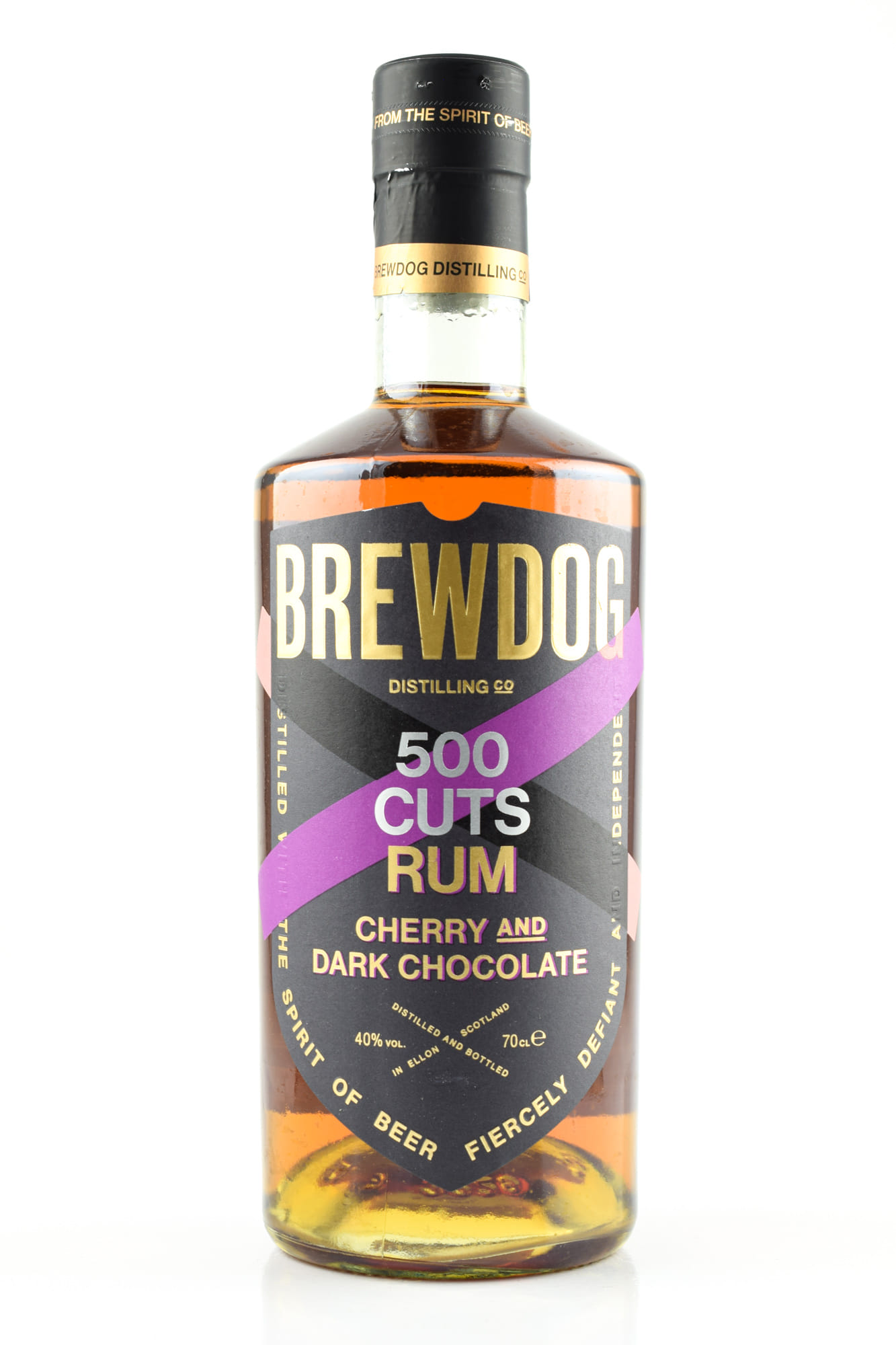 BrewDog 500 Cuts Rum Cherry & Dark Chocolate 40%vol. 0,7l BrewDog 500 Cuts Rum Cherry & Dark Chocolate 40%vol. 0,7l