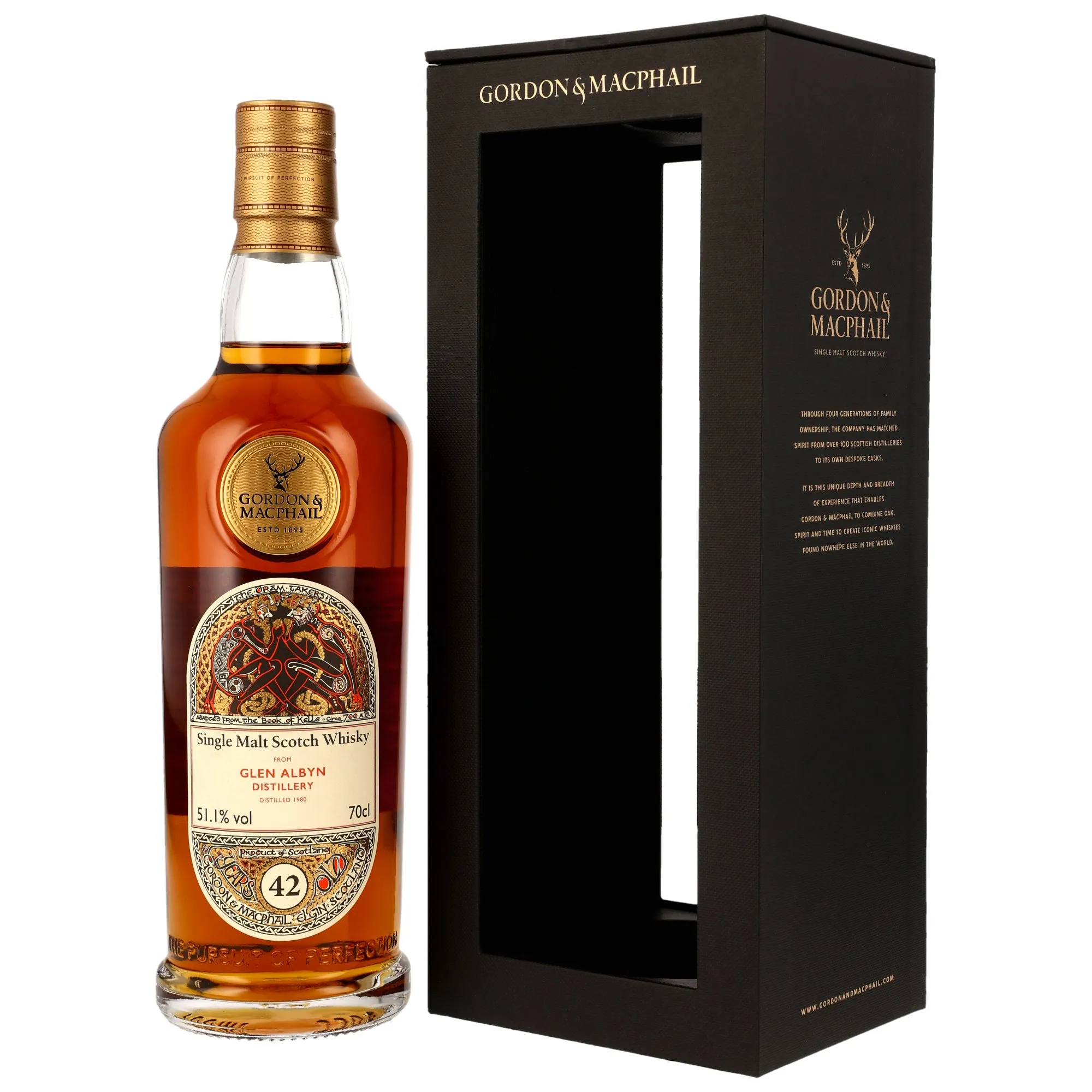 Glen Albyn 1980/2023 - 42 Jahre - Refill Sherry Cask #2327 - G&M Dram Takers Collection