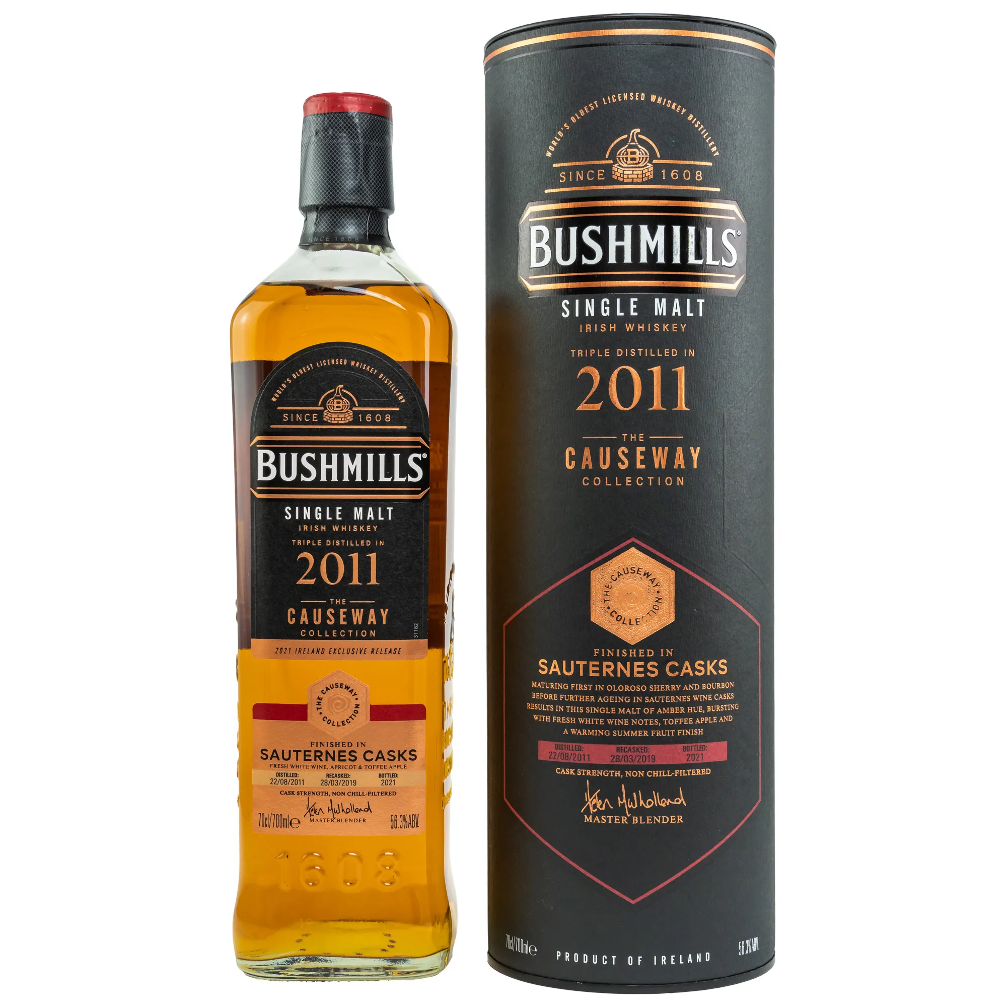 Bushmills 2011/2021 Sauternes Cask - The Causeway Collection