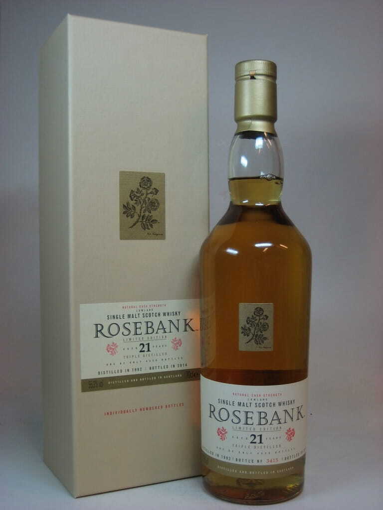 Rosebank 21 Jahre 1992/2014 55,3%vol. 0,7l