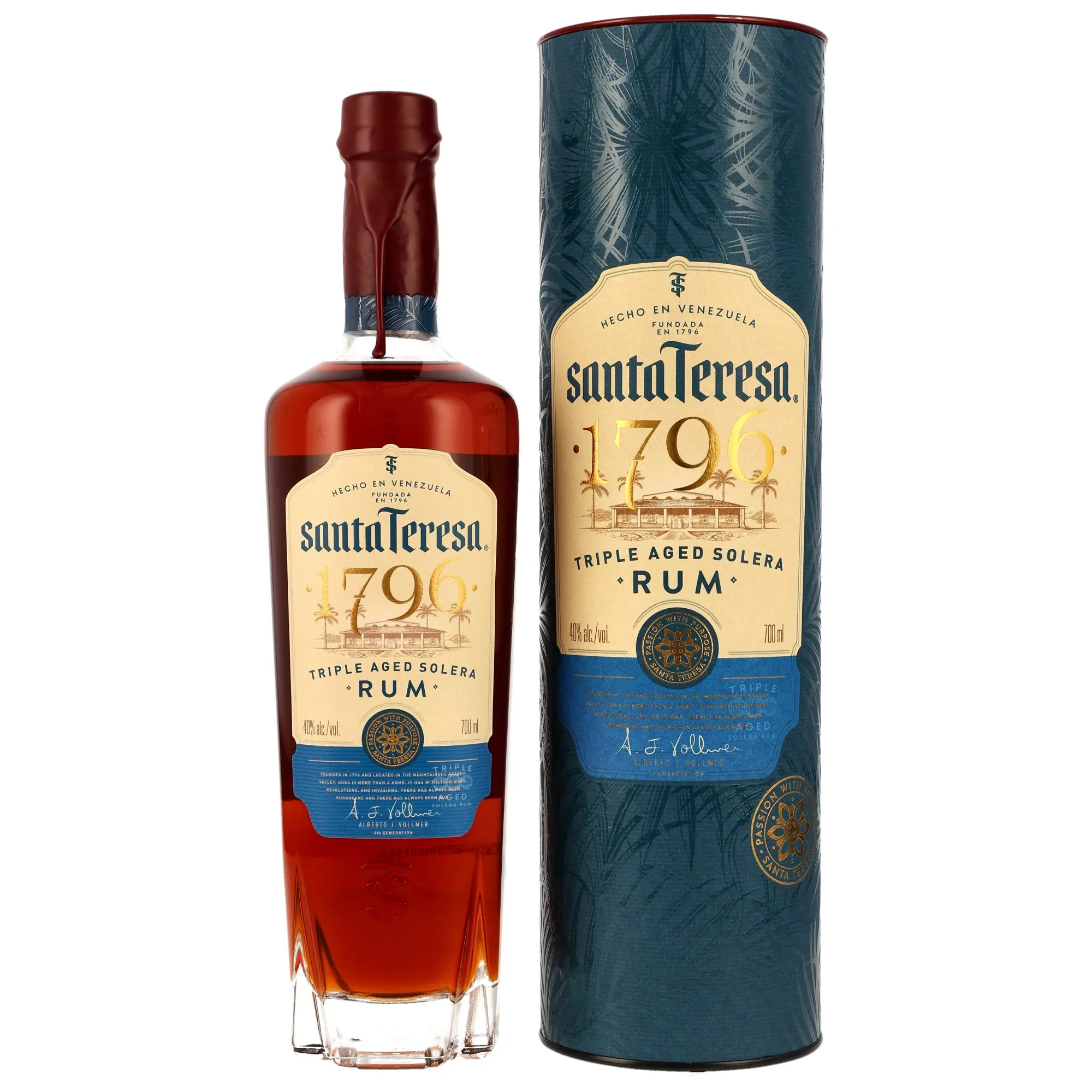 Santa Teresa 1796 Antiguo de Solera - neue Ausstattung