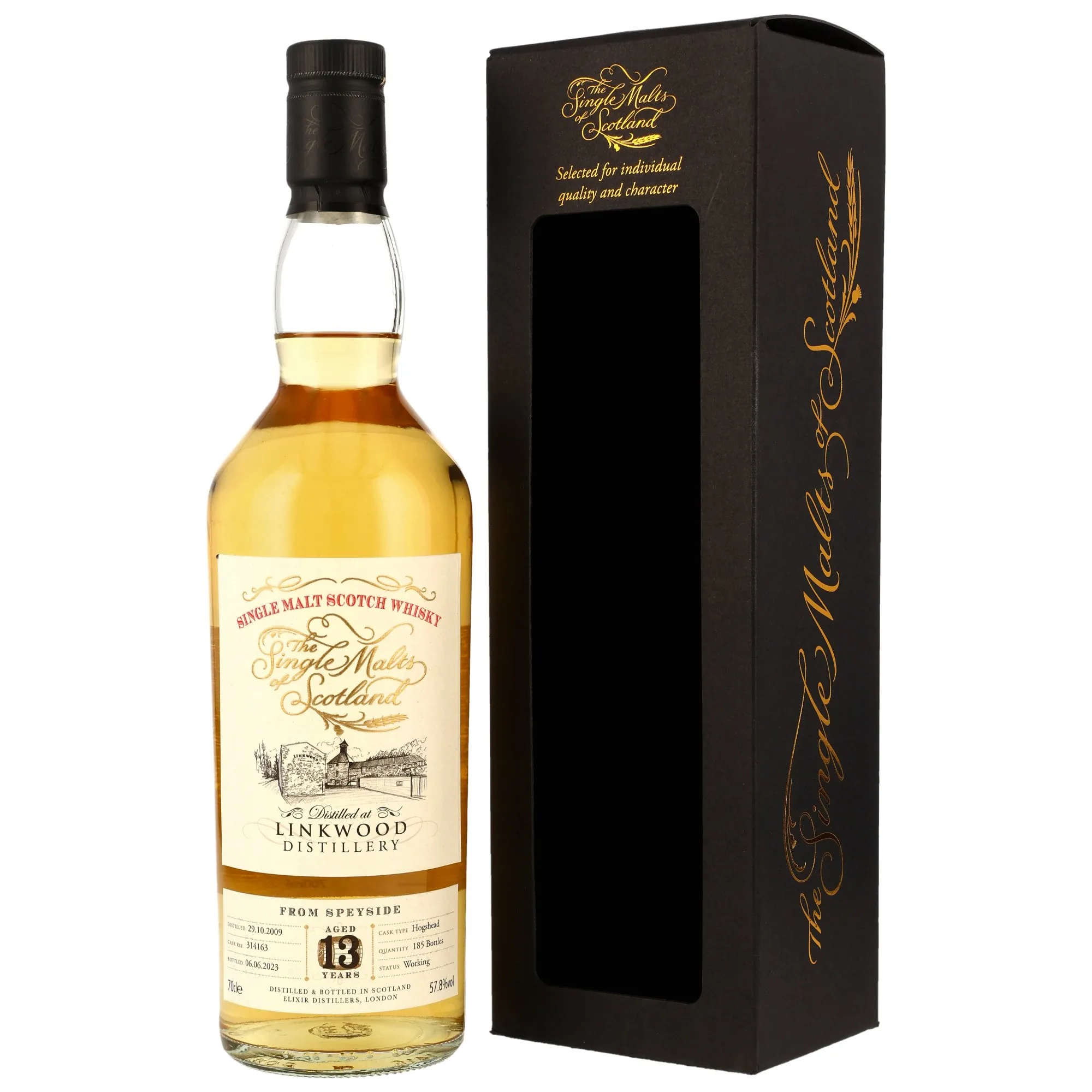 Linkwood 2009/2023 - 13 Jahre - Hogshhead #314163 (SMoS)