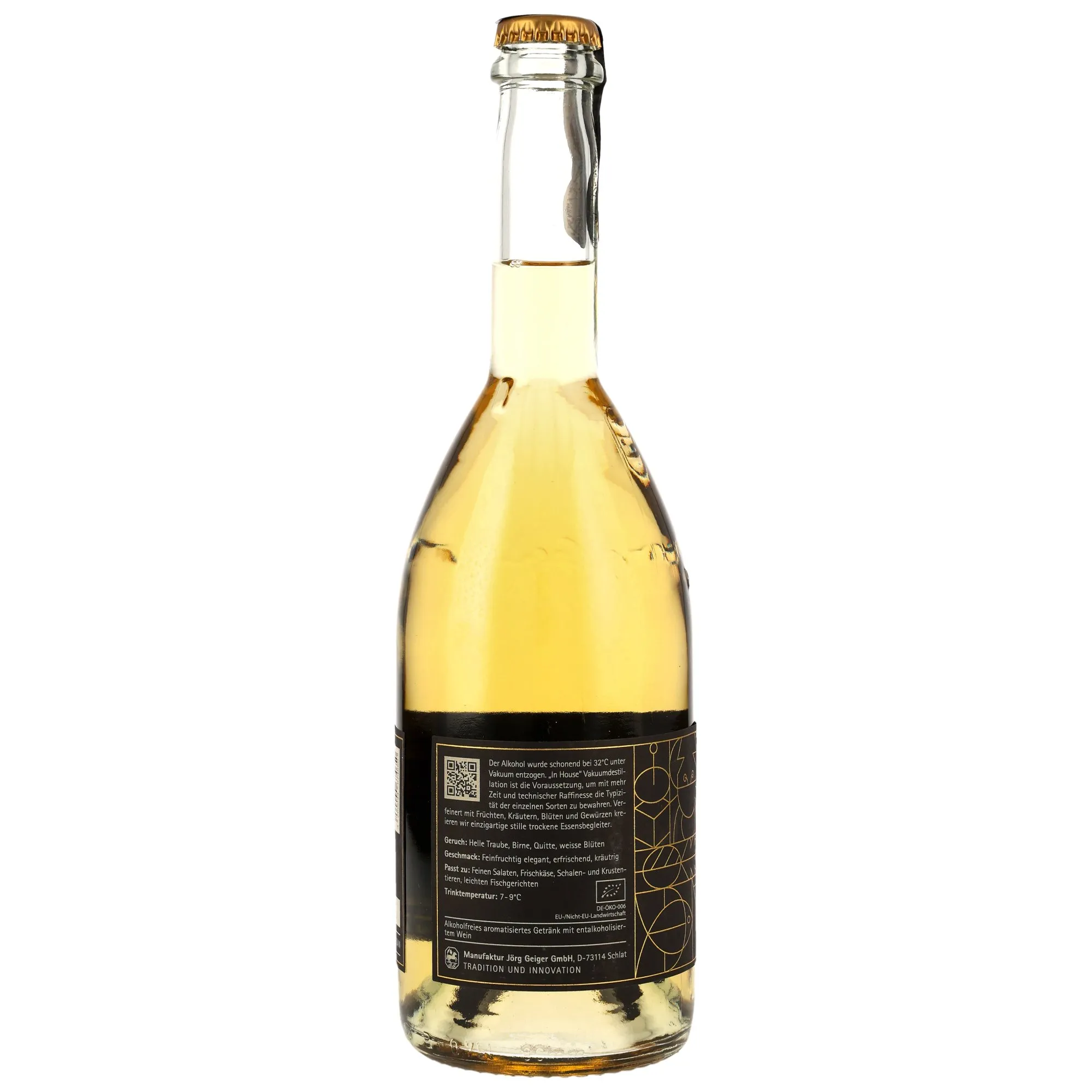 32 Grad Stiller Essensbegleiter MHD - Artikel - alkoholfrei Bio - Manufaktur Jörg Geiger