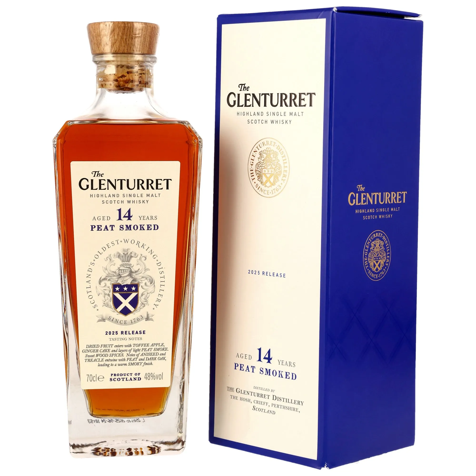 Glenturret 14 Year Old Peat Smoked - 2025 Release