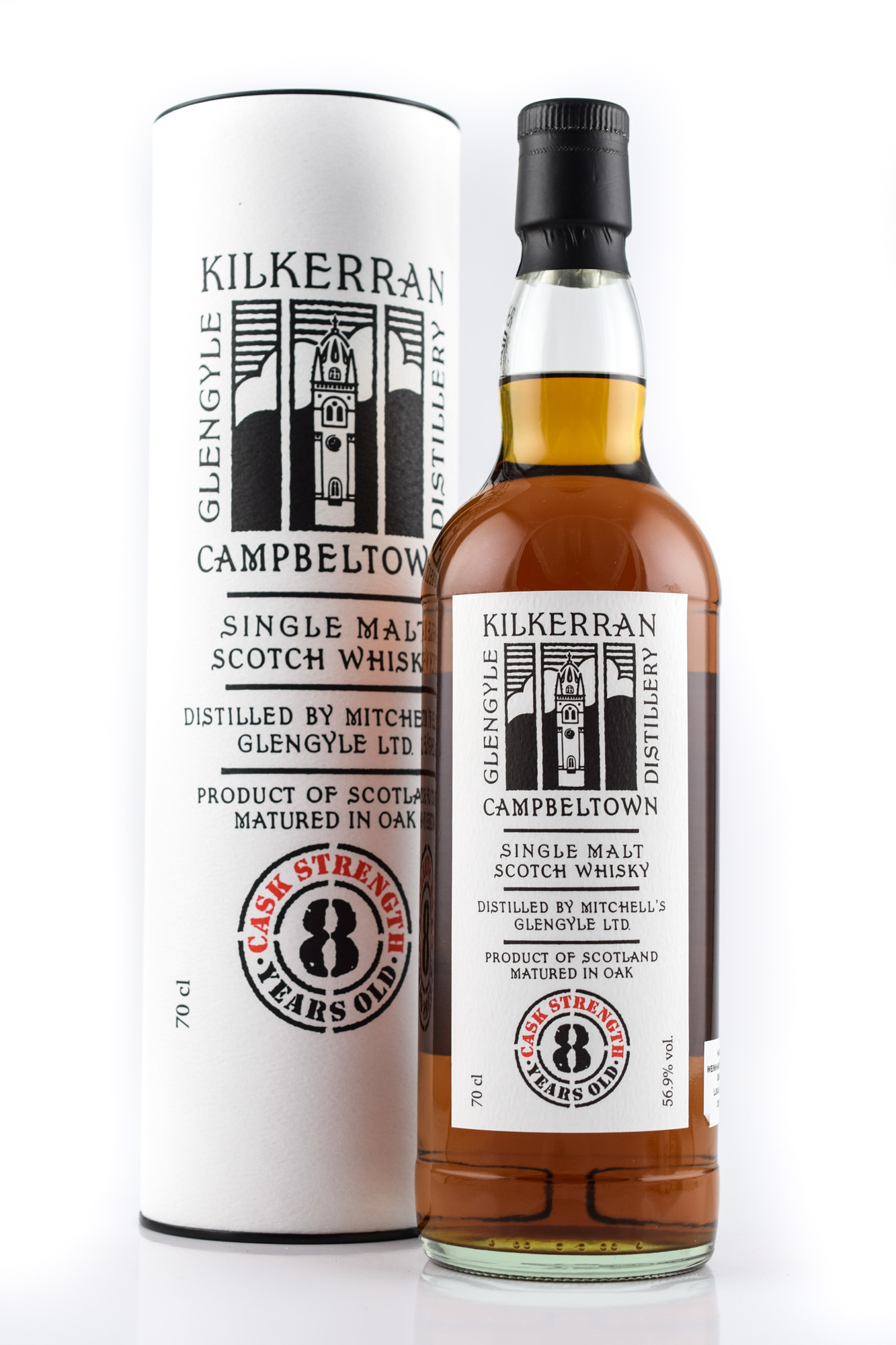 Kilkerran 8 year old 2021 Cask Strength 56,9%vol. 0,7l Kilkerran 8 year old 2021 Cask Strength 56,9%vol. 0,7l