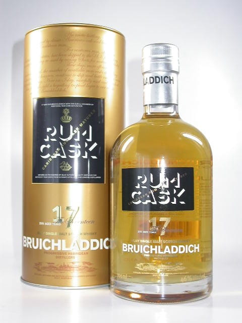 Bruichladdich 17 Jahre Bourbon/Rum 46%vol. 0,7l