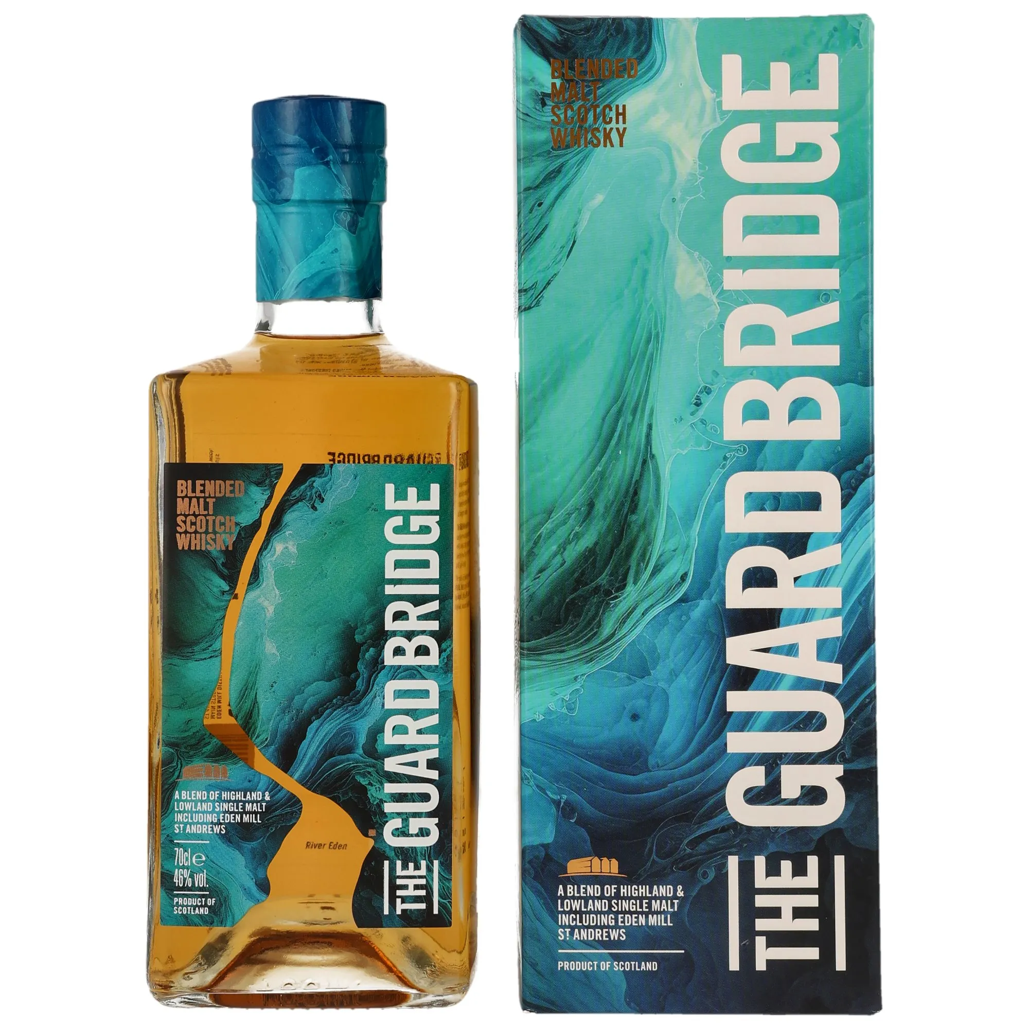 Eden Mill The Guard Bridge, Bourbon, New American Oak & Oloroso Sherry Cask, 2023, 46%
