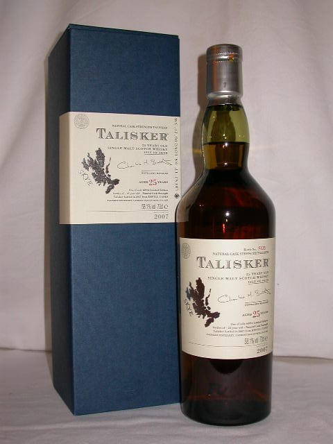 Talisker 25 Jahre Btl. 2007 Cask Strength 58,1%vol. 0,7l