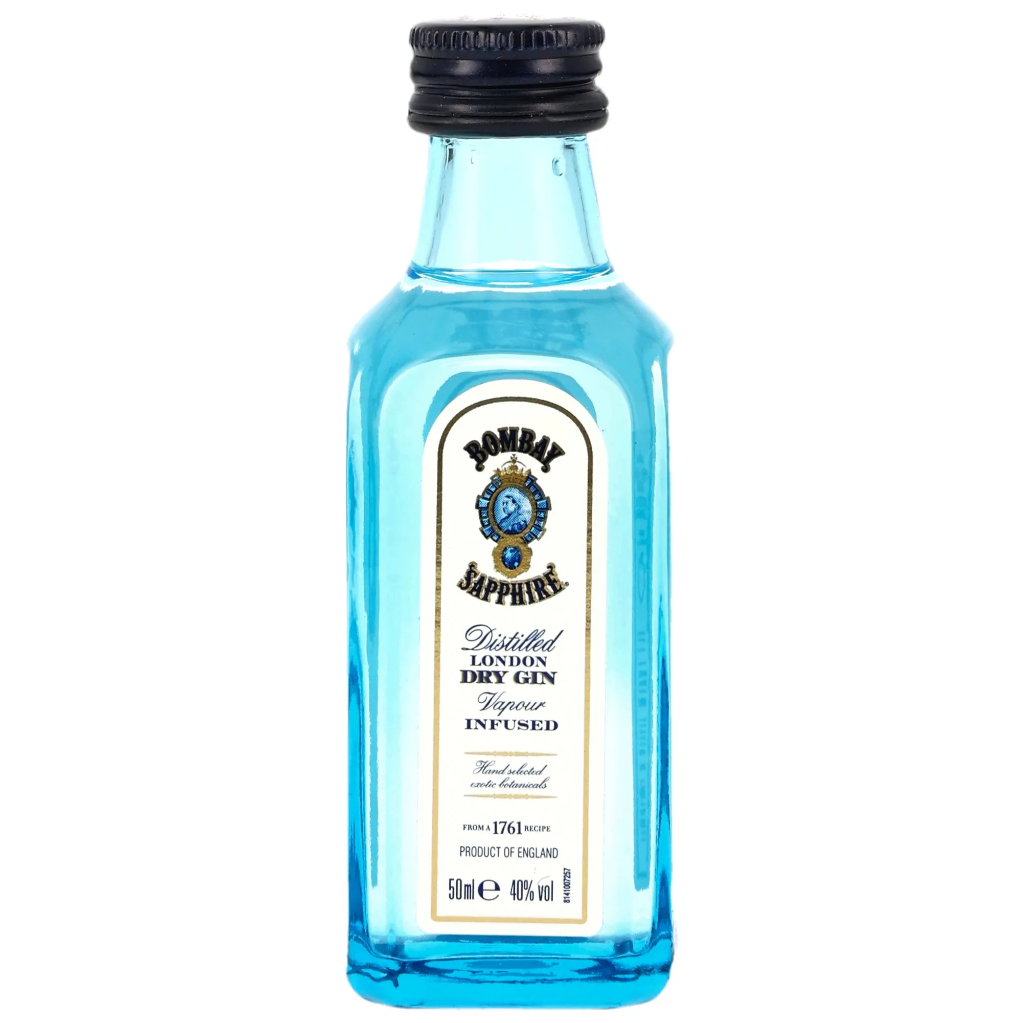 Bombay Sapphire / London Dry Gin - Mini neue Ausstatung