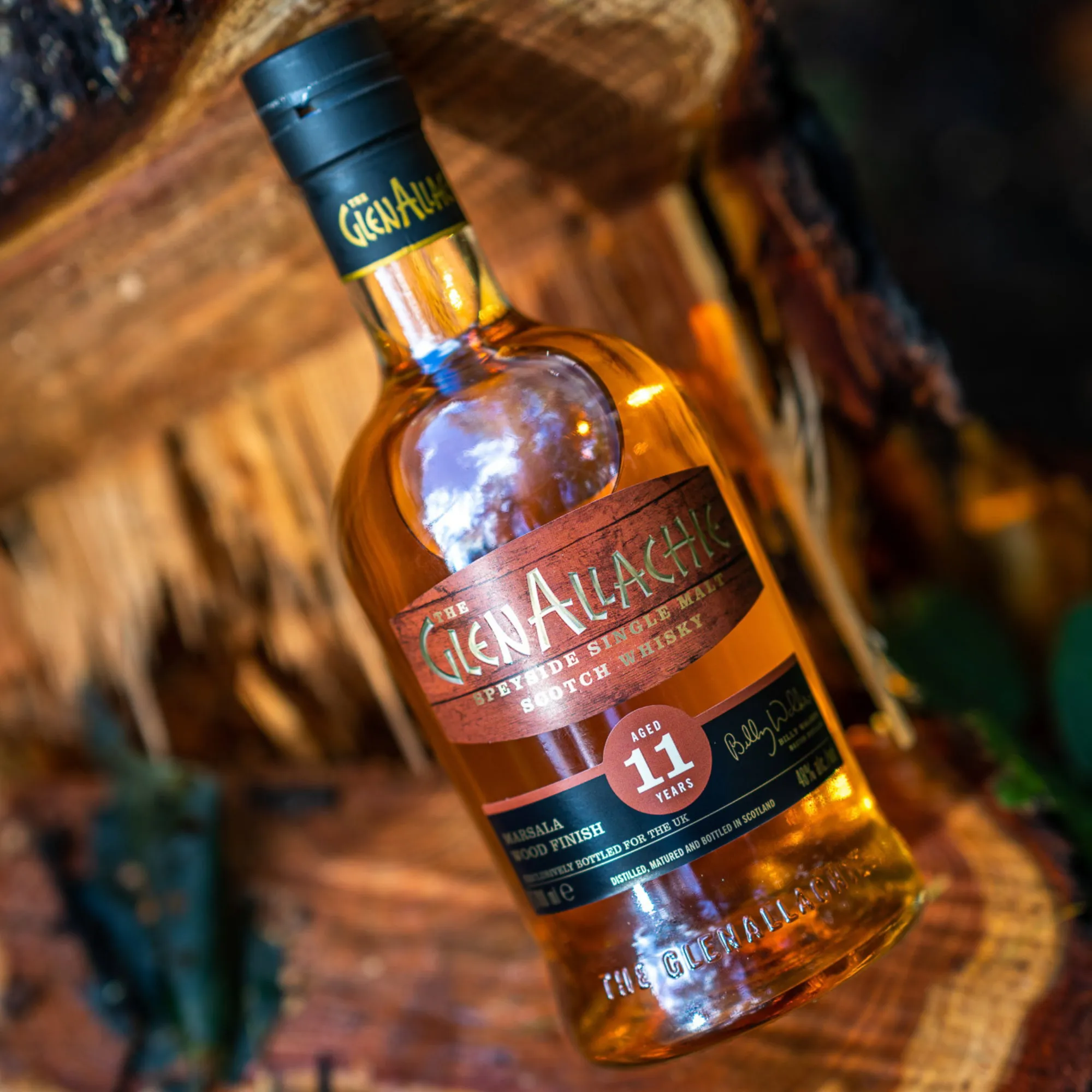 GlenAllachie 11 Jahre Marsala Wood Finish