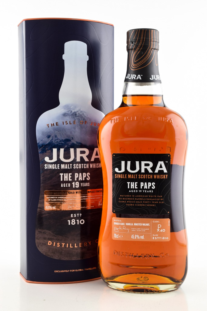 Jura 19 year old The Paps 45,6%vol. 0,7l Jura 19 year old The Paps 45,6%vol. 0,7l