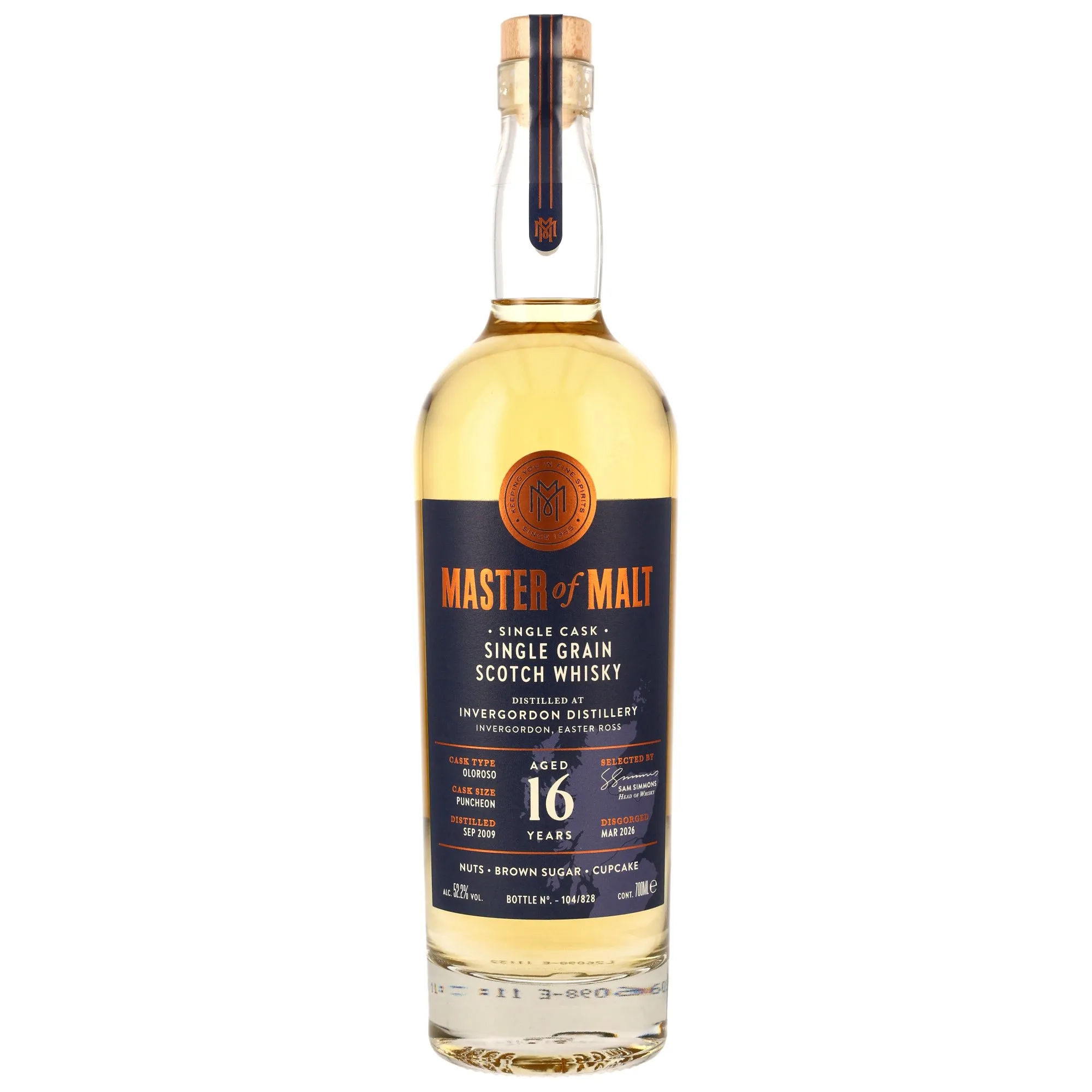 Invergordon 2009/2026 - 16 Jahre - Oloroso Sherry Puncheon - Master of Malt
