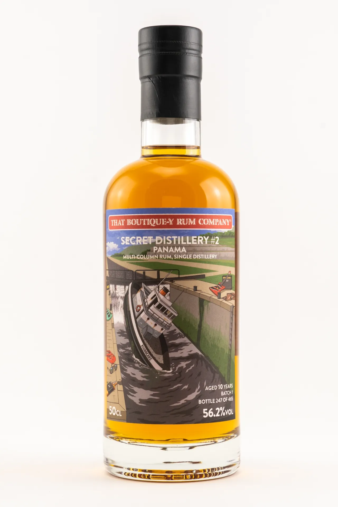 Secret Distillery #2, Panama 10 Jahre Batch 1 - (That Boutique-y Rum Company) Multi-Column Still Rum